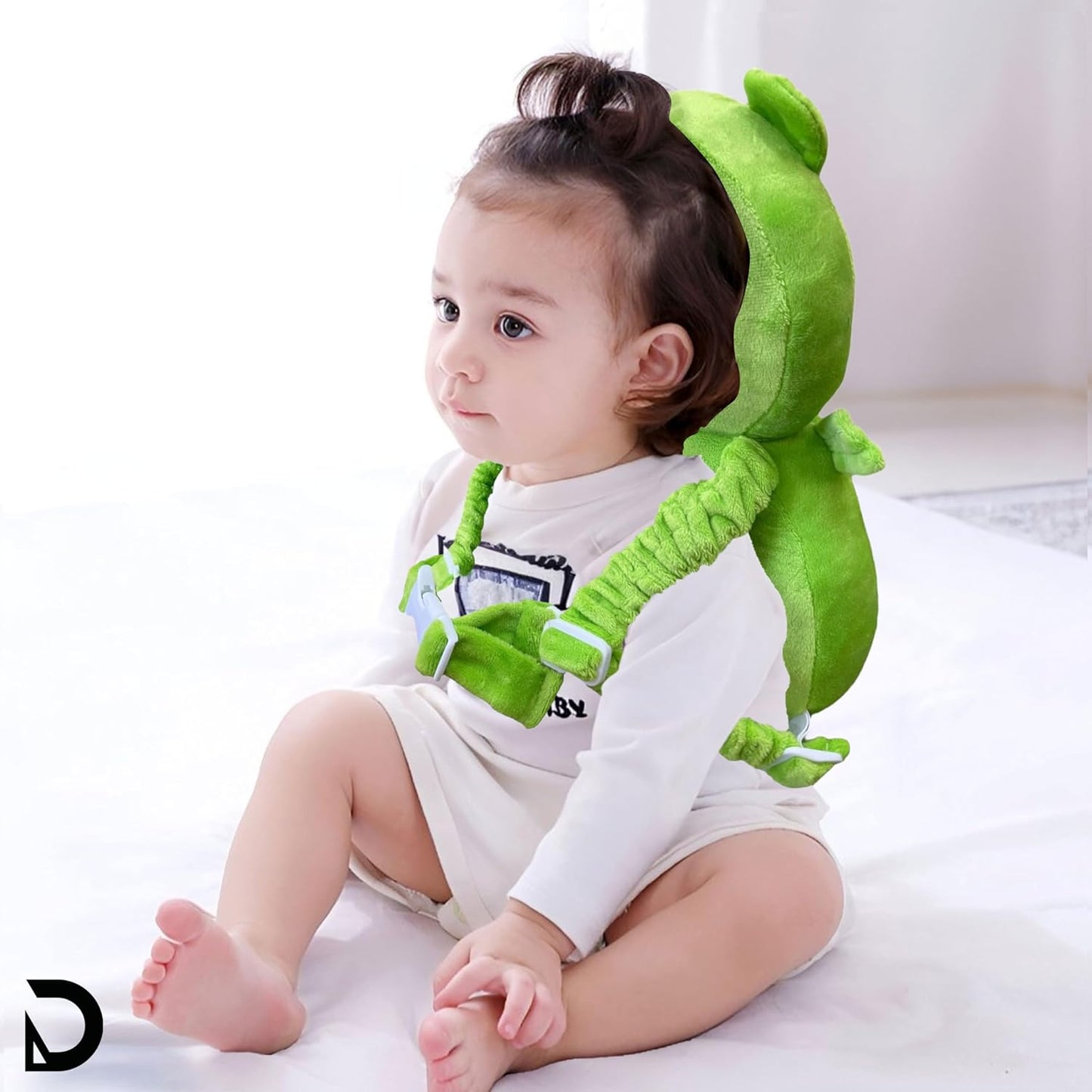 Baby Head Protector - Cozy Frog