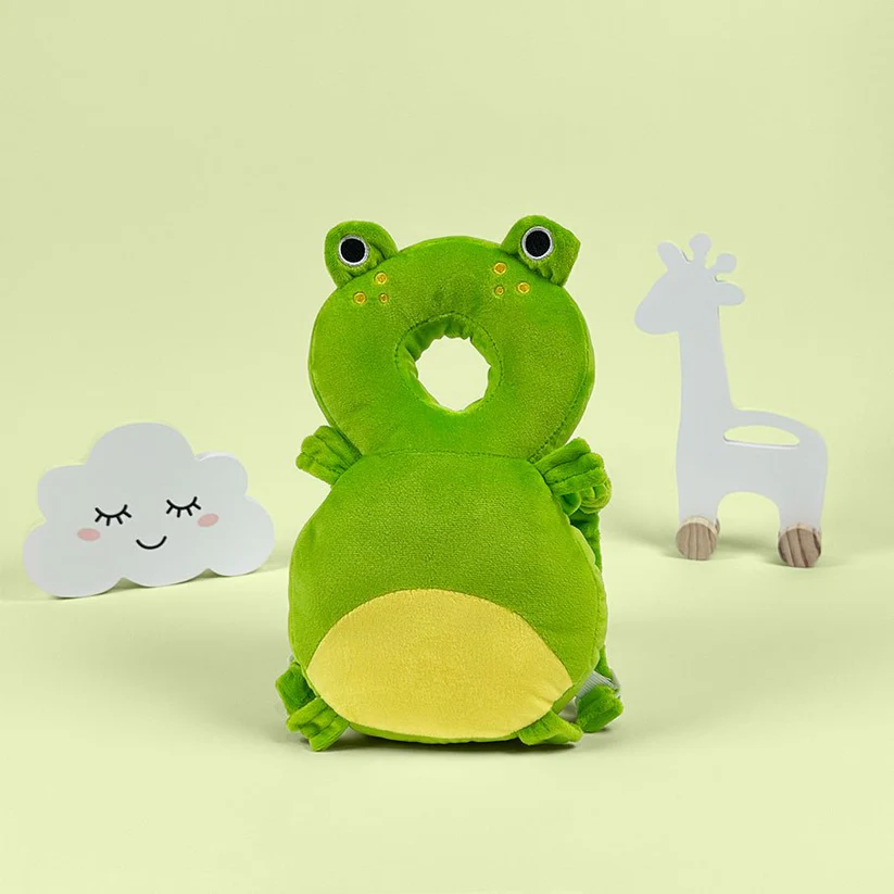 Baby Head Protector - Cozy Frog